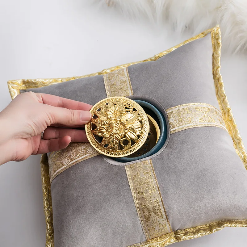 Роскошная керамическая курильница Ближнего Востока подставка креативная