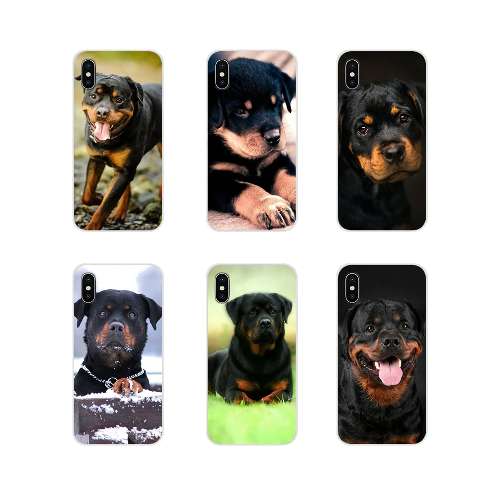Аксессуары чехлы для телефонов Samsung Galaxy S2 S3 S4 S5 Mini S6 S7 Edge S8 S9 S10E Lite Plus Rottweiler Dog |