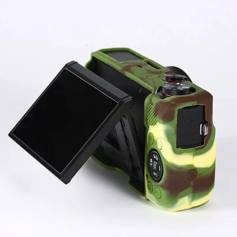 Мягкий силиконовый резиновый защитный корпус для камеры, чехол для Canon G7XII G7X II G7X Mark 2 G7X III G7X3 G7X Mark 3, сумка для камеры