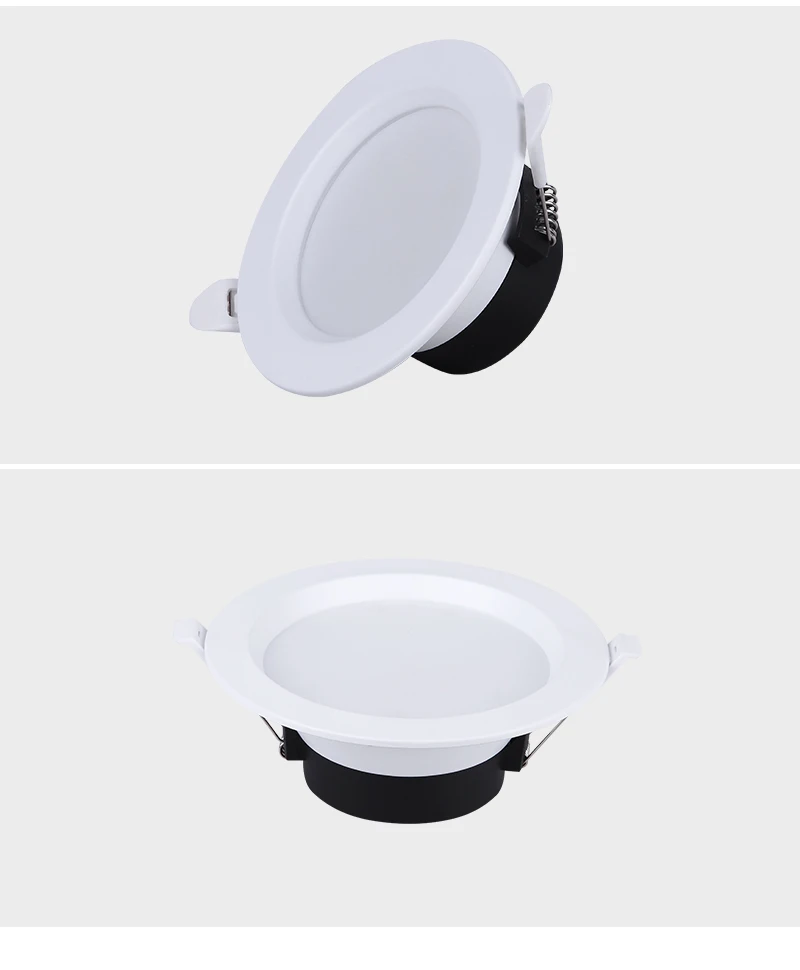 5W 7W 12W 18W AC220V 110V LED Spot Lights Indoor Lighting White/Warm Downlights LED Downlight Recessed Round LED Ceiling Lamp