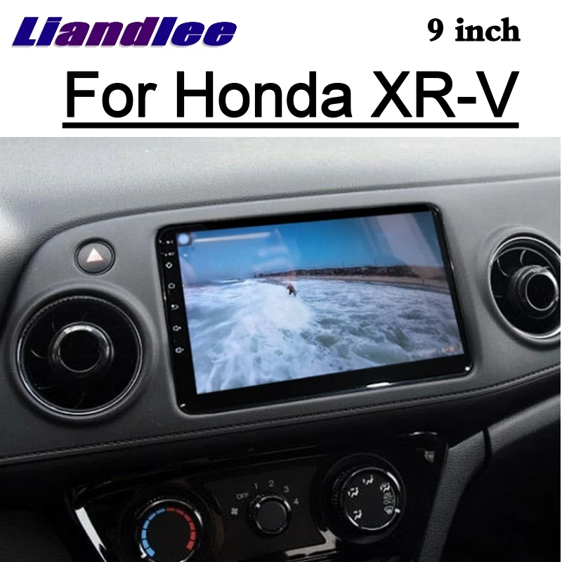 Liandlee для Honda XR-V XRV 2013 ~ 2018 LiisLee Автомобильный мультимедийный CarPlay адаптер gps аудио Hi-Fi радио оригинальный стиль Навигация