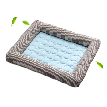 

New Summer Cooling Pet Dog Bed Mat Ice Pad Dog Sleeping Bag for Dog Cat Bed House Pet Dog Kennel Cool Cold Silk Bed Pet Supplies
