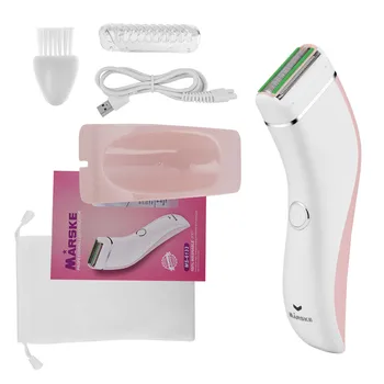 

WomenHair Removal Electric Epilator USB Rechargeable Hair Trimmer Body Arm Leg Lady Shaver Machine Shaving Razor Wet Dry