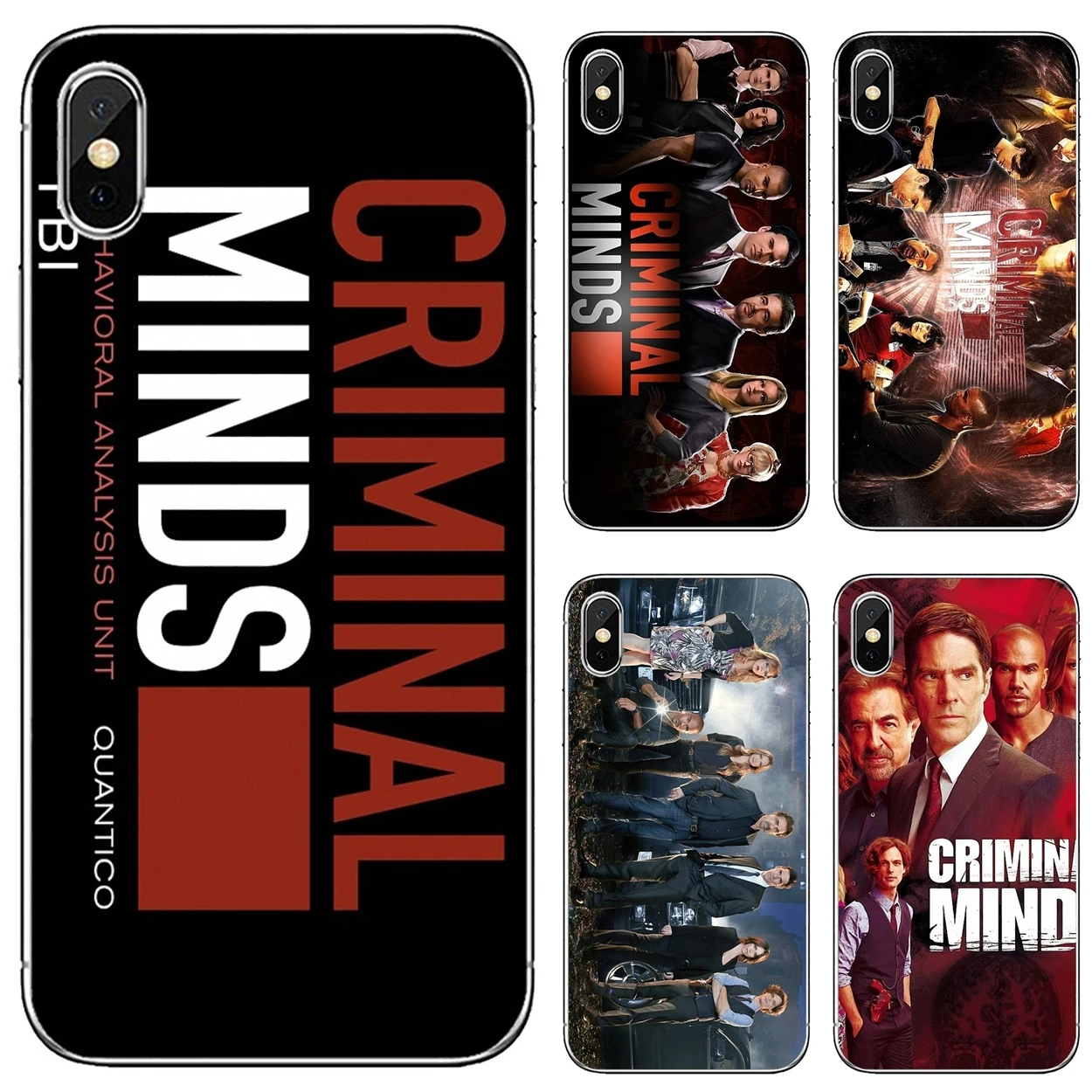 Мягкий чехол для Sony Xperia XA Z3 Z5 XZ1 XZ2 Z Z1 Z2 compact M2 M4 M5 C4 C6 E3 T3 Criminal-Minds-The-Six-Season | Мобильные