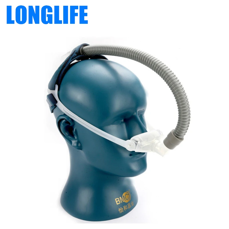 

DOCTODD WNP Medical Nasal Pillow CPAP Mask Silicone Gel SML Size Cushions All In Sleep Mask For Snoring Apnea Treatment W/ belt