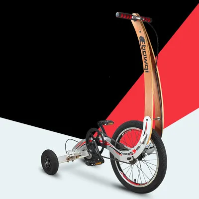 Sale New brand Tricycle sports bike without seat standing light folding dynamic cycling Lose weight bicycle burn fat pedicab 2
