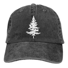 Lebanon Cedar мужские и женские регулируемые бейсболки, джинсовая кепка Jeanet Trucker