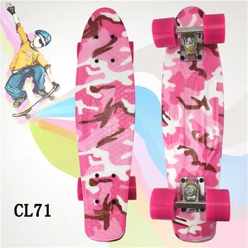 

PANY Mini Skate Board For Kids 22 inch Penny Board Graphic Retro Board Child Skateboard Cruiser