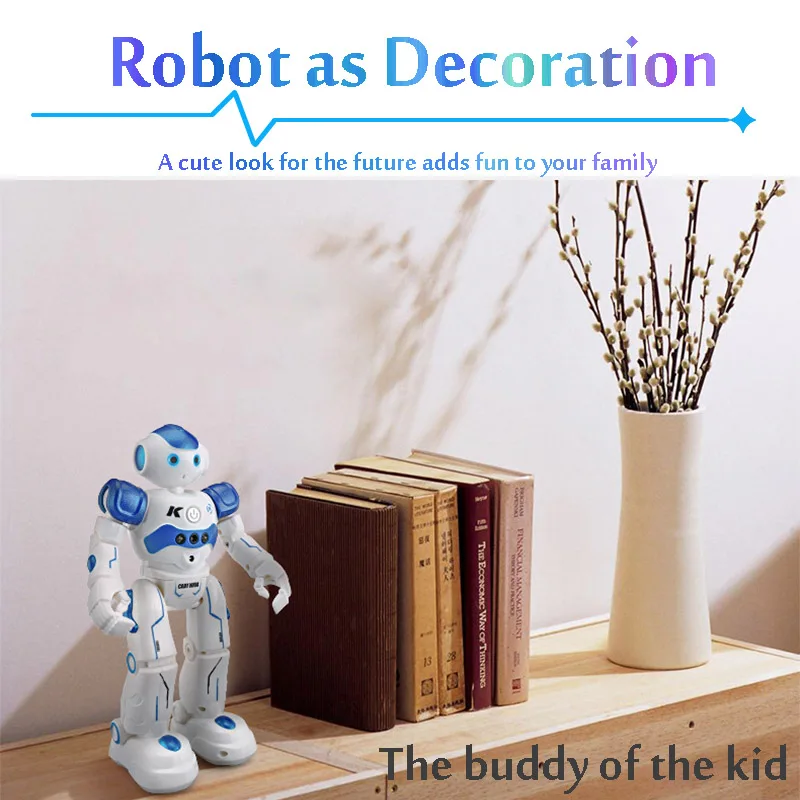 LEORY RC Robot Intelligent Programming Remote Control Robotica Toy Biped Humanoid Robot for Children Kids Birthday Gift
