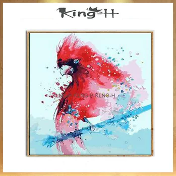 

Mano abstracta pintado loro aceite moderna de la pintura de la pared arte animal abstracto fotos pintura al óleo sobre lienzo de