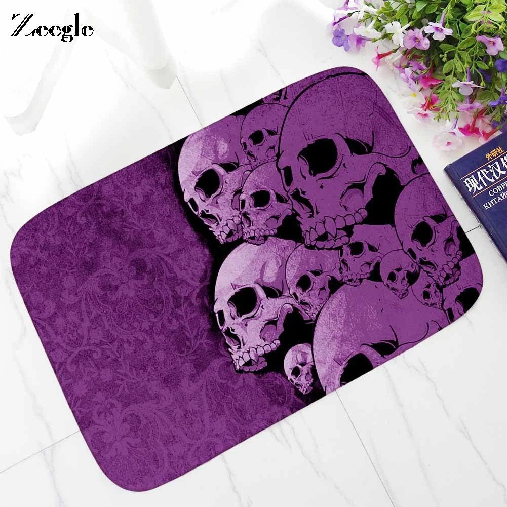 Soft Flannel Floor Mat Entrance Doormat Front Door Mat Welcome Carpet Rugs Living Room Bedroom Floor Rug Kids Room Bedside Mats