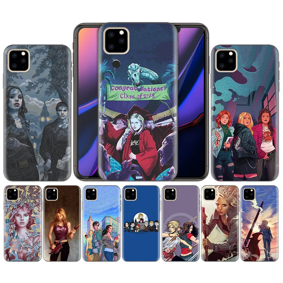 

Silicone Phone Case Cover For iphone XR XS Max X 7 8 6 6S Plus 11 11Pro Max 5 5S 5C SE 7Plus 8Plu Buffy The Vampire Slayer Case
