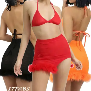 

Sexy Short Two Piece Set Crop Tops Bra and Tassel Biker Shorts Solid Bodycon Club Matching Sets Summer Clothes for Women