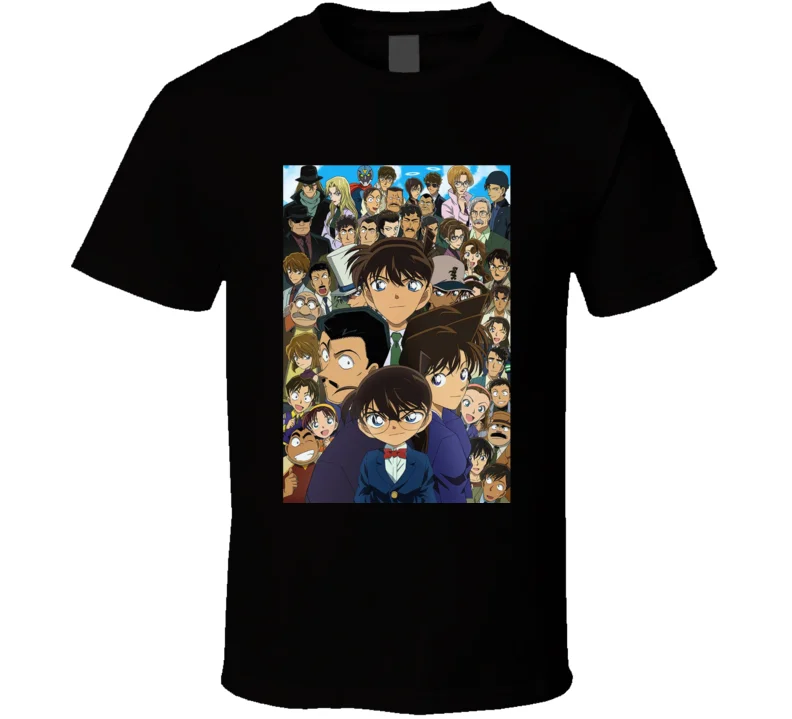 Мужская футболка Детектив Конан Фильм 06 Фантом Бейкера уличная для женщин мужчин