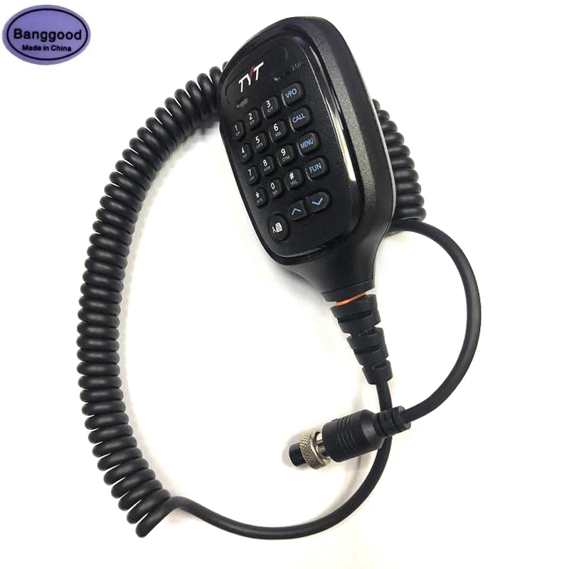 

Original TYT PTT Mic Speaker Handheld Microphone for TYT G1000 TH-9800D TH9800D TH-8600 TH8600 CB Car Mobile Radio Walkie Talkie