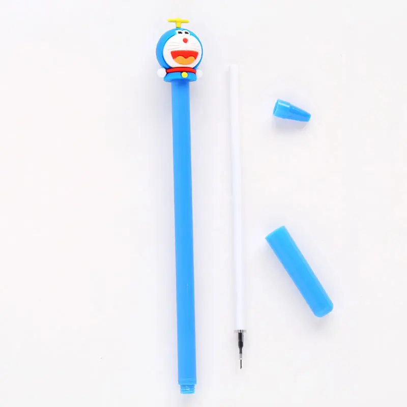 Синий doraemon мультипликационная гелевая ручка письменная ручка Детские kawaii канцелярские принадлежности пластиковый материал офисные школьные принадлежности детский подарок