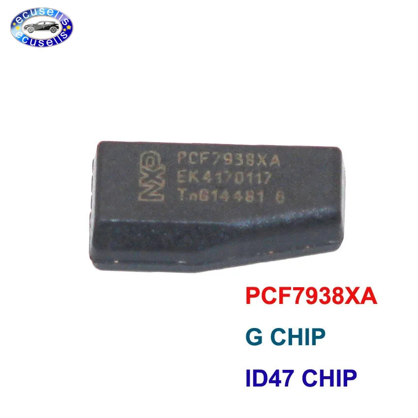 G чип карбоновый авто транспондер Керамический автомобильный PCF7938XA-ID47 пустой