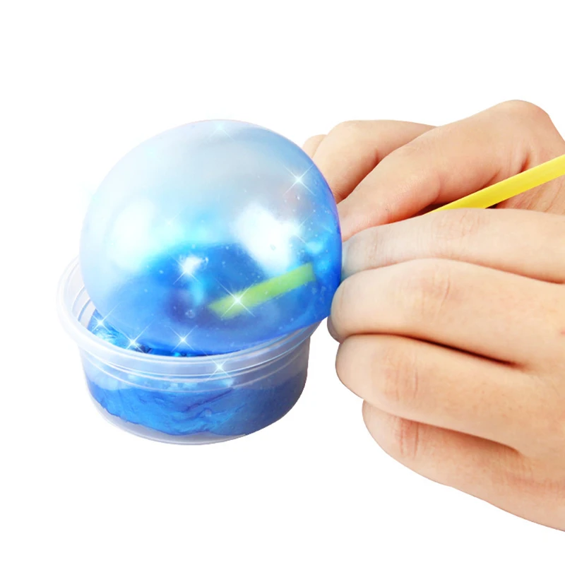 24 цвета DIY кристально чистая слизь контейнер «жевачка» для рук шпатлевка Slime поставки легкие глиняные подвески-талисманы декомпрессионные игрушки для детей