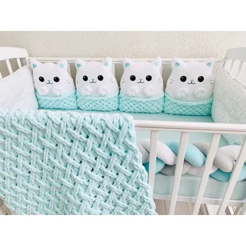 

Комплект в кроватку "Кошки в лукошке" Комплекты в кроватку