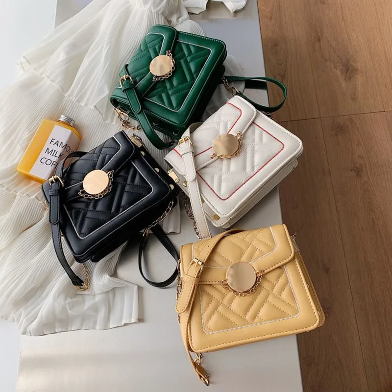 

2019 New Wave Korean Version of The Fashion Chain Wild Messenger Bag Female Shoulder Bag Luxury Handbags Women Bags Designer