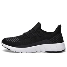 2020 Hot Sale Four Seasons Running Shoes Men Lace-up Athletic Trainers Zapatillas Sports Shoes Men Outdoor Walking Sneakers