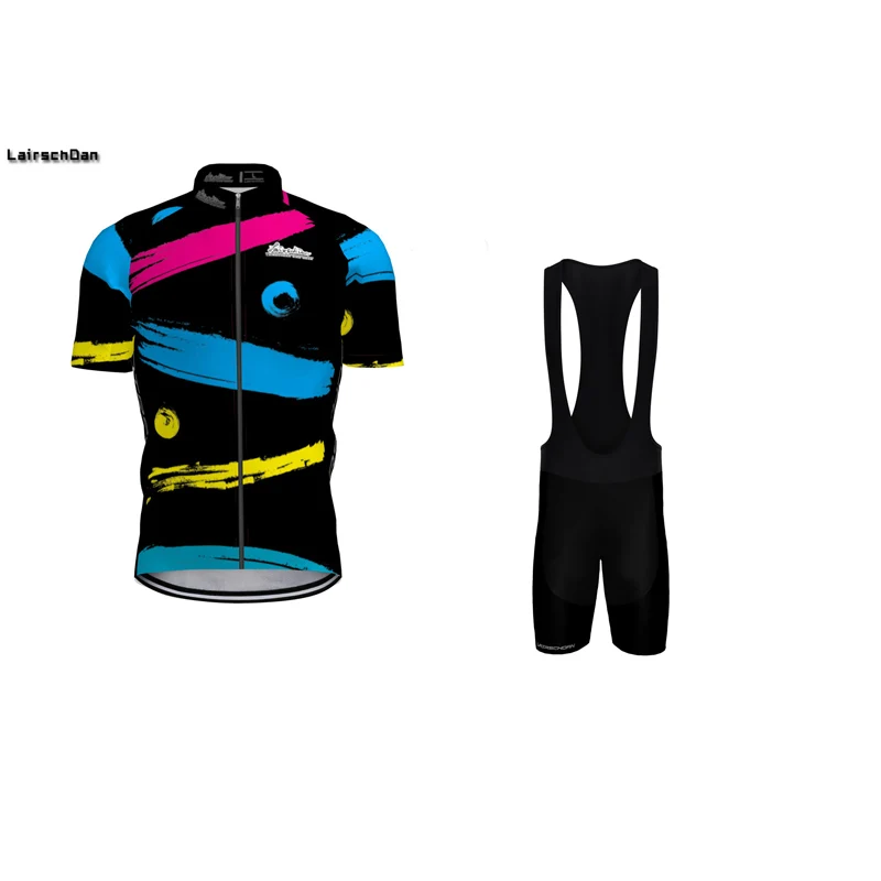 01 SPTGRVO LairschDan cycling clothing men's sets summer cycling jersey bicycle wear clothes maillot hombre mtb road bike suit - Цвет: 01