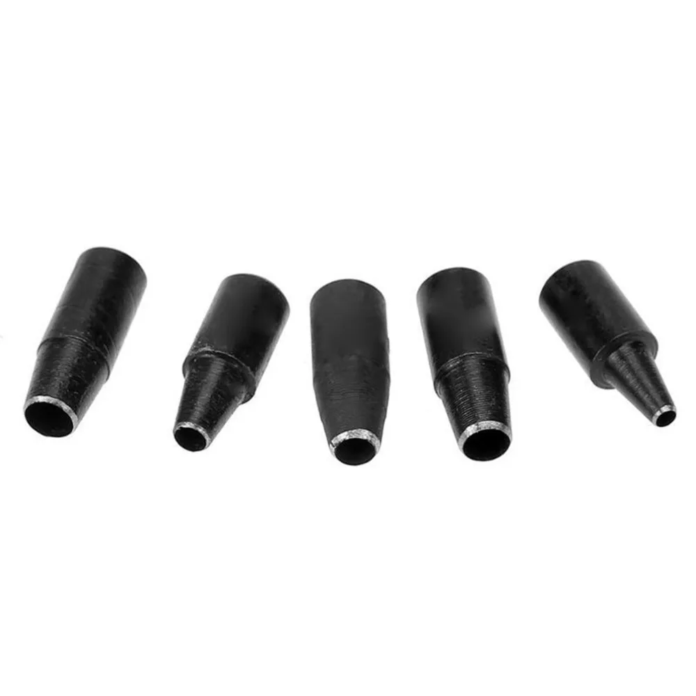Screw Hole Punch Auto Leather Book Drill Tool 6 Tip Size 1.5mm 2mm 2.5mm 3mm 3.5m 4mm for Sewing Leather Paper Craft