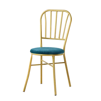 

Nordic Family Hotel Coffee Western Restaurant Hotel Table And Chair Modern Simple Iron Chair Net Red Back Chair