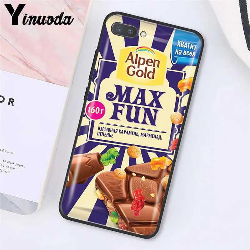 Yinuoda Wonka Bar с золотым билетом, золотой шоколадный чехол для телефона, для huawei Honor 8A 8X9 10 20 Lite Honor 7A 7C Honor10i