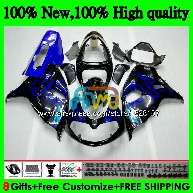 SRAD для SUZUKI TL 1000 R TL 1000R 98 99 Синий Пламя 00 01 02 03 46BS. 9 TL1000 R TL1000R 1998 1999 2000 2001 2002 2003 обтекатель