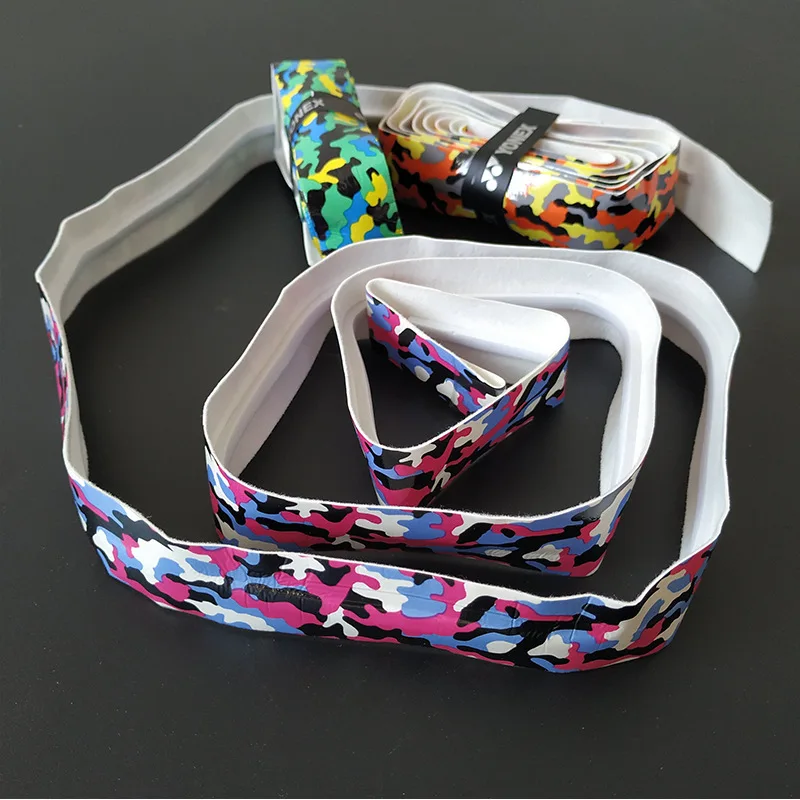 

Camouflage Card Installed Sweat Absorbing Fishing Rod Anti-slip chan rao with Shuttlecock Knitting Grip Tape Sweat Absorbing