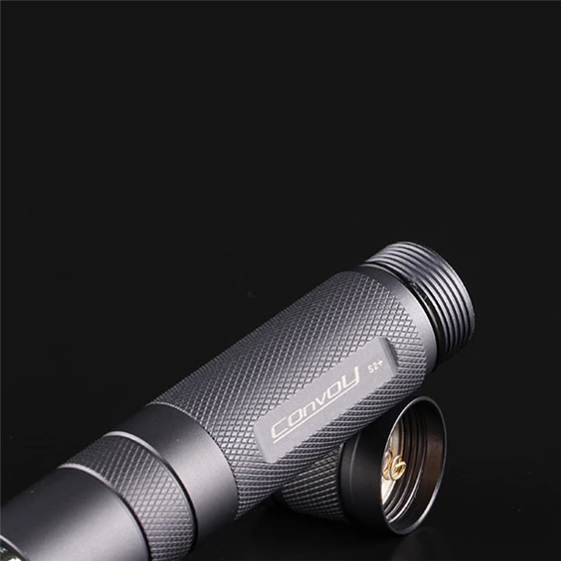 US $12.65 Convoy Grey XML2 1067lm 2 Group 35 Modes 18650 EDC Flashlight Self Protection Mini Tactical Torch Bike Light Lamp Lantern