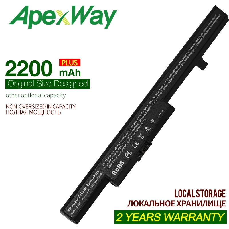 

ApexWay G550S ноутбу Батарея для for lenovo M4400 M4450 B40 B50 N40 N50 V4400 L12S4E55 L12M4E55 45N1183 45N1187 45N1182 45N1186