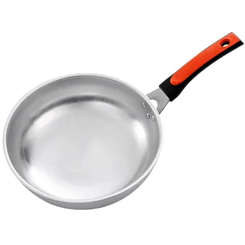 

Old style household aluminum wok pure aluminum manual non stick frying pan skillet bottom sharp bottom stir fry spoon pot