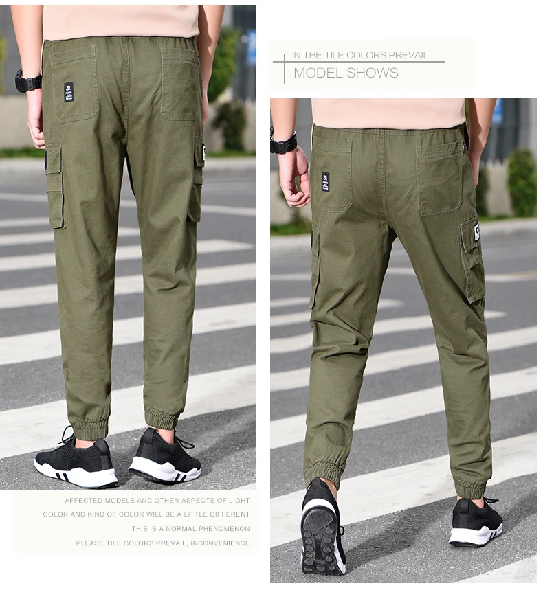 Штаны Для мужчин Stresswear Повседневное штаны Летние тонкие джоггеры calça masculi модные хип хоп Брюки карго Брюки мужские тренировочные брюки spodnie
