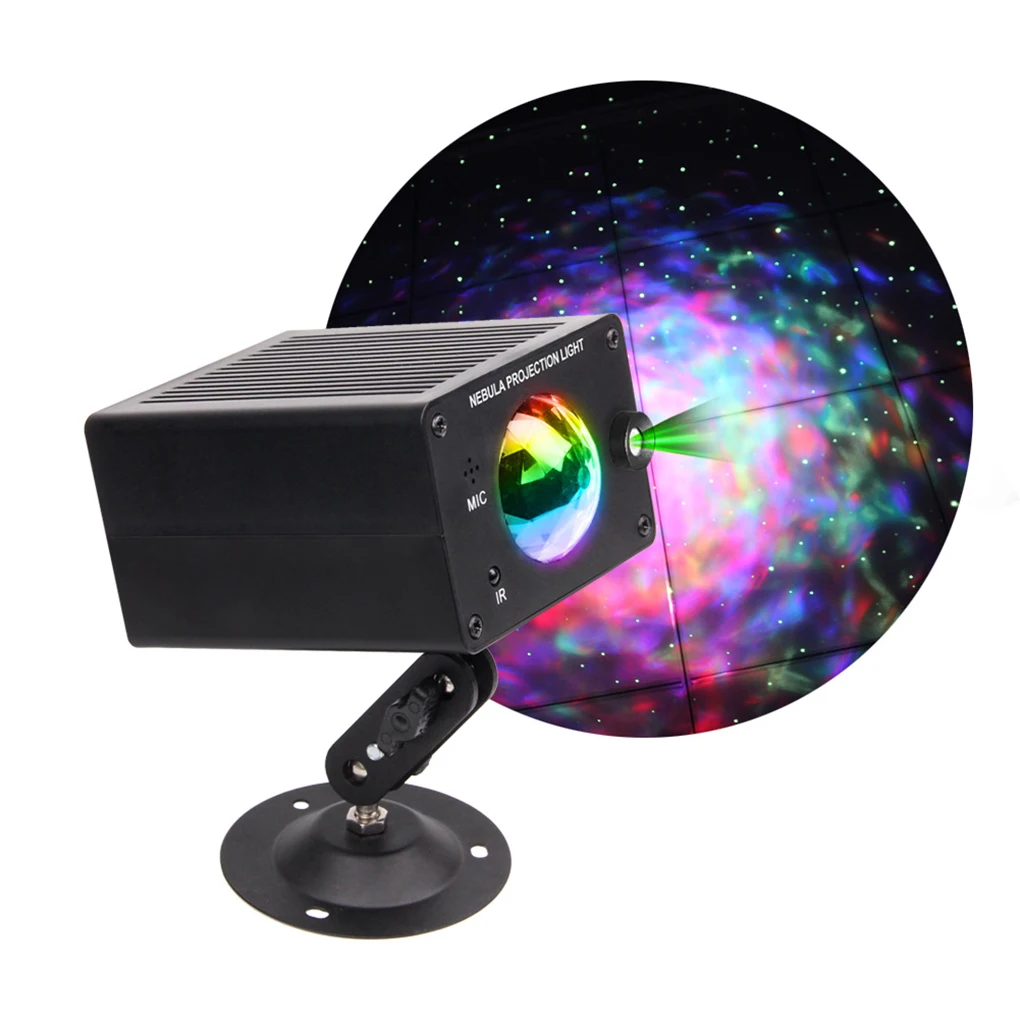 Estroboscópico de Efeito Feito de Palco Noturno de Discoteca com Lâmpada de Natal para Festa de dj Projetor Laser Galaxy Led 7 com lâmpada de natal para festa de dj