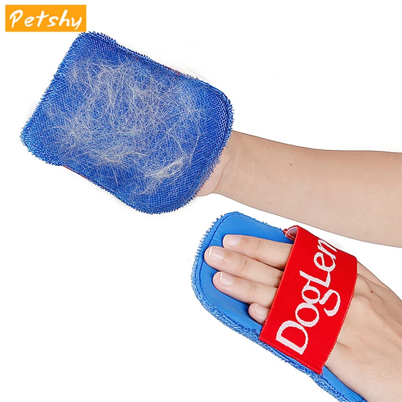 

Petshy 2Pcs/set Pet Hair Remover Foldable Cat Dog Plush Clean Brush Reusable Self-Cleaning Cloth Sofa Bed Pet Hair Remove Brush