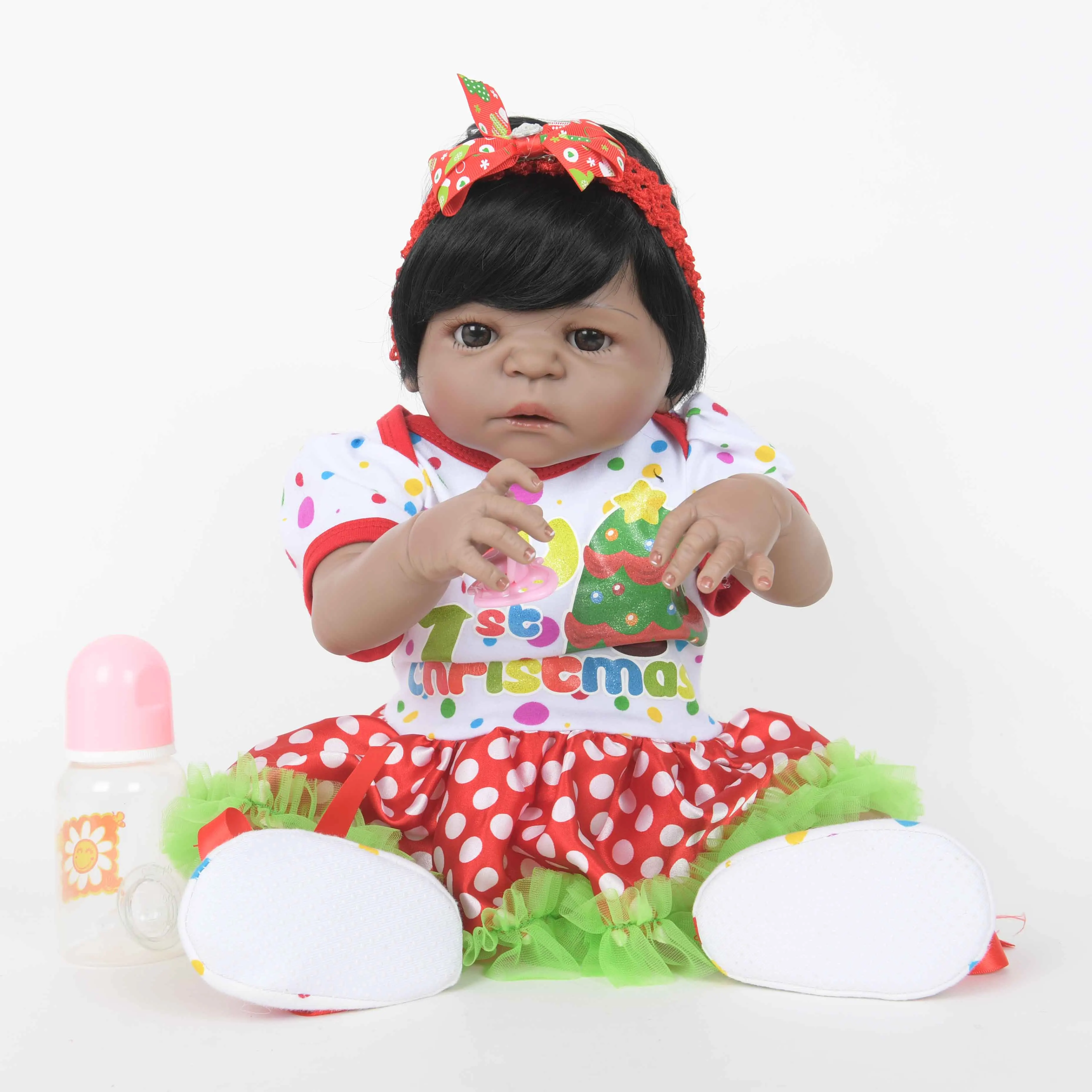 2" новейшие реалистичные куклы Bebe Reborn, полностью силиконовые игрушки ручной работы для детей, распродажа, подарок на день рождения, Рождество, 55 см
