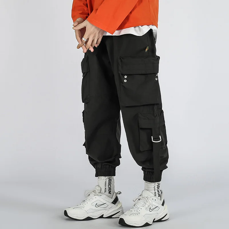 CHAIFENKO 2021 New Mens Joggers Cargo Pants Hip Hop Streetwear Multi-Pocket  Loose Harem Pants Trousers Fashion Casual Pants Men - AliExpress