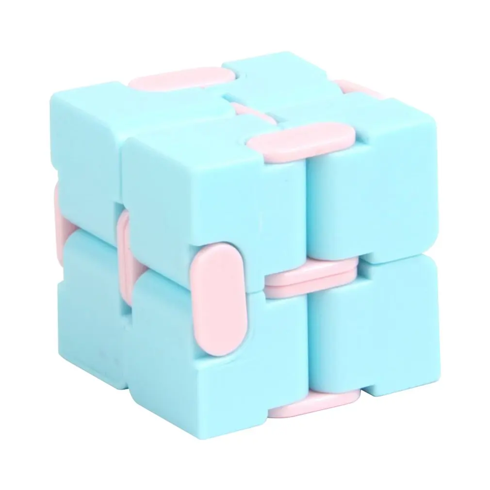 NUOVO SPINNER Infinity Cube Cubo Infinito Magic COLOR BIANCO 