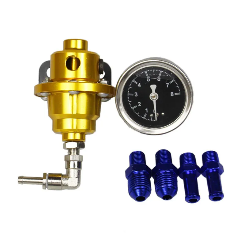 регулятор давления топливный на 50psi. 5 bar. регулятор давления топлива ваз регулируемый. топливный регулятор sard с манометром. регулятор давления топлива.