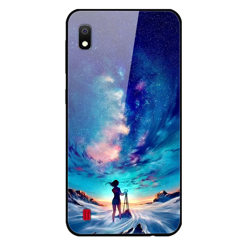 38 Чехол из закаленного стекла для samsung A10S A10, мягкий чехол-бампер с 3D принтом, чехол для samsung Galaxy A10S A 10, чехол для телефона - Цвет: 38