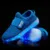Размер 25-37 Kids Led USB Recharge Glowing Shoes Children's Hook Loop Shoes Children's Glowing Sneakers Kids Led Luminous Shoes
