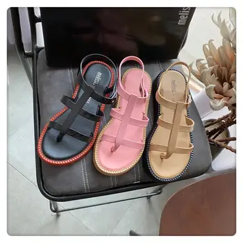 

Melissa Caribe Verao Salinas 2020 Women Flat Sandals Brand Melissa Shoes For Women Jelly Sandals Female Jelly Shoes