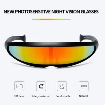

New Photosensitive Night Vision Glasses Driver Goggles Eyewear UV Protection Sunglasses Outdoor Travel Night Vision Goggles