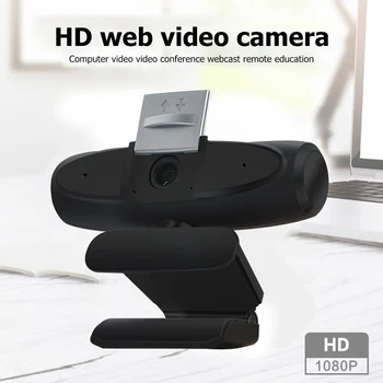 

1080P Full HD USB Web Camera with Microphone for Video Conference Live Streaming Digital USB Video Recorder Home Office