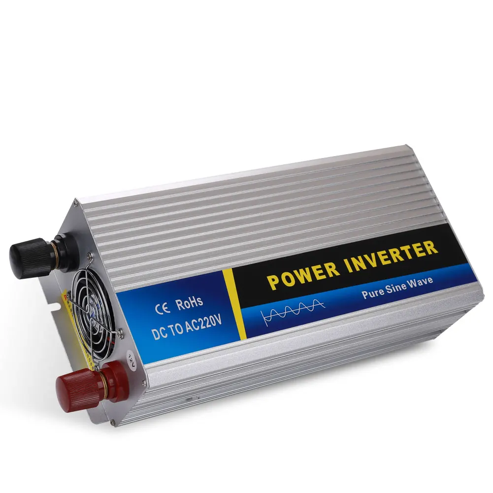 Vehemo DC 12 В к AC 220 В чистая Синусоидальная волна инвертор зарядное устройство Автомобильный конвертер адаптер мощность Инвертор Выходной трансформатор
