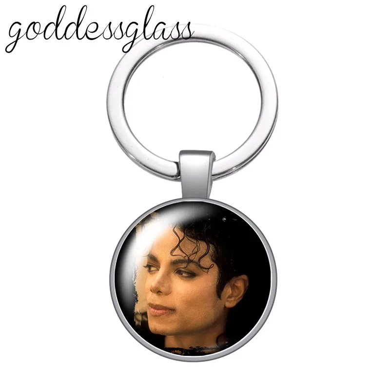 Porte-clés avec pendentif cabochon en verre pour homme et femme, porte-clés  Elvis, chanteur de musique pop, affiche d'art star, porte-clés de voiture,  cadeau GérGift - AliExpress