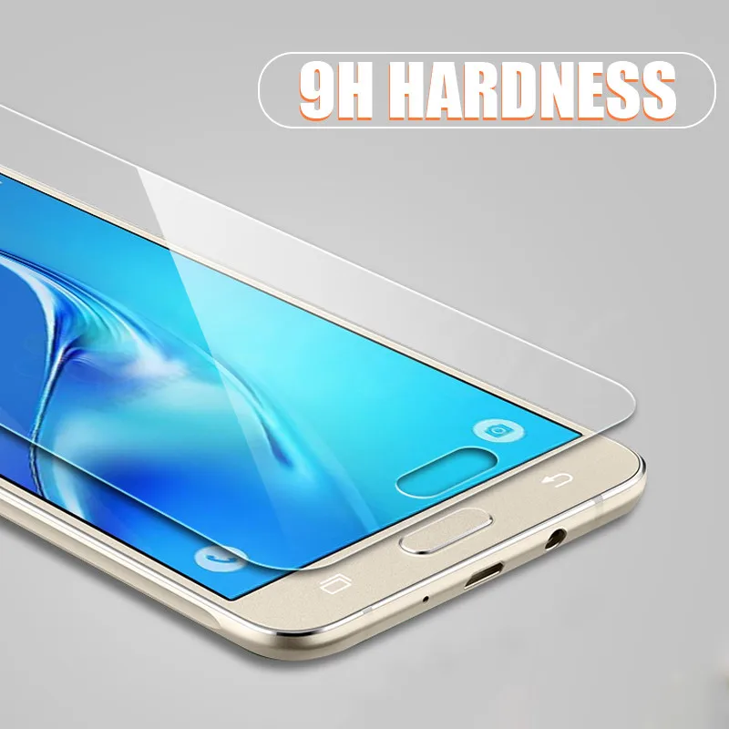 С уровнем твердости 9H твердость закаленного стекла Стекло для samsung Galaxy A3 A5 A7 J3 J5 J7 Стекло A8 A6 J6 плюс A9 чехол с защитной пленкой для экрана