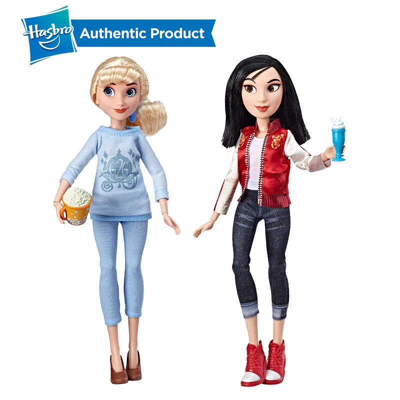 Hasbro Дисней Принцесса Ральф ломает интернет фильм куклы Золушка Мулан куклы с удобной одеждой аксессуары